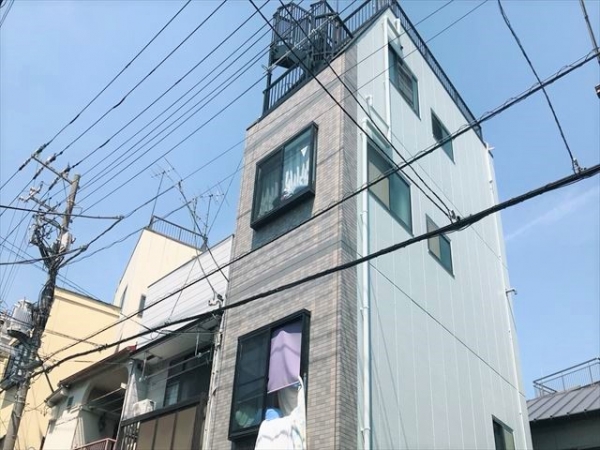 台東区日本堤　N様邸　外壁塗装屋上防水工事