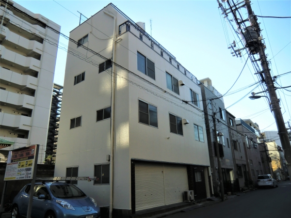 台東区花川戸　居波ビル様　外壁塗装屋上防水工事工事