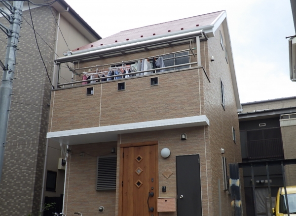墨田区東向島　F様邸　外壁屋根塗装工事